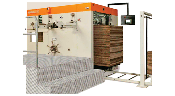 Automatic paper deals die cutting machine
